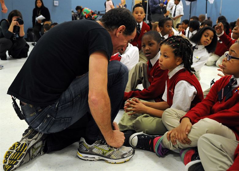 teacher engaging learners